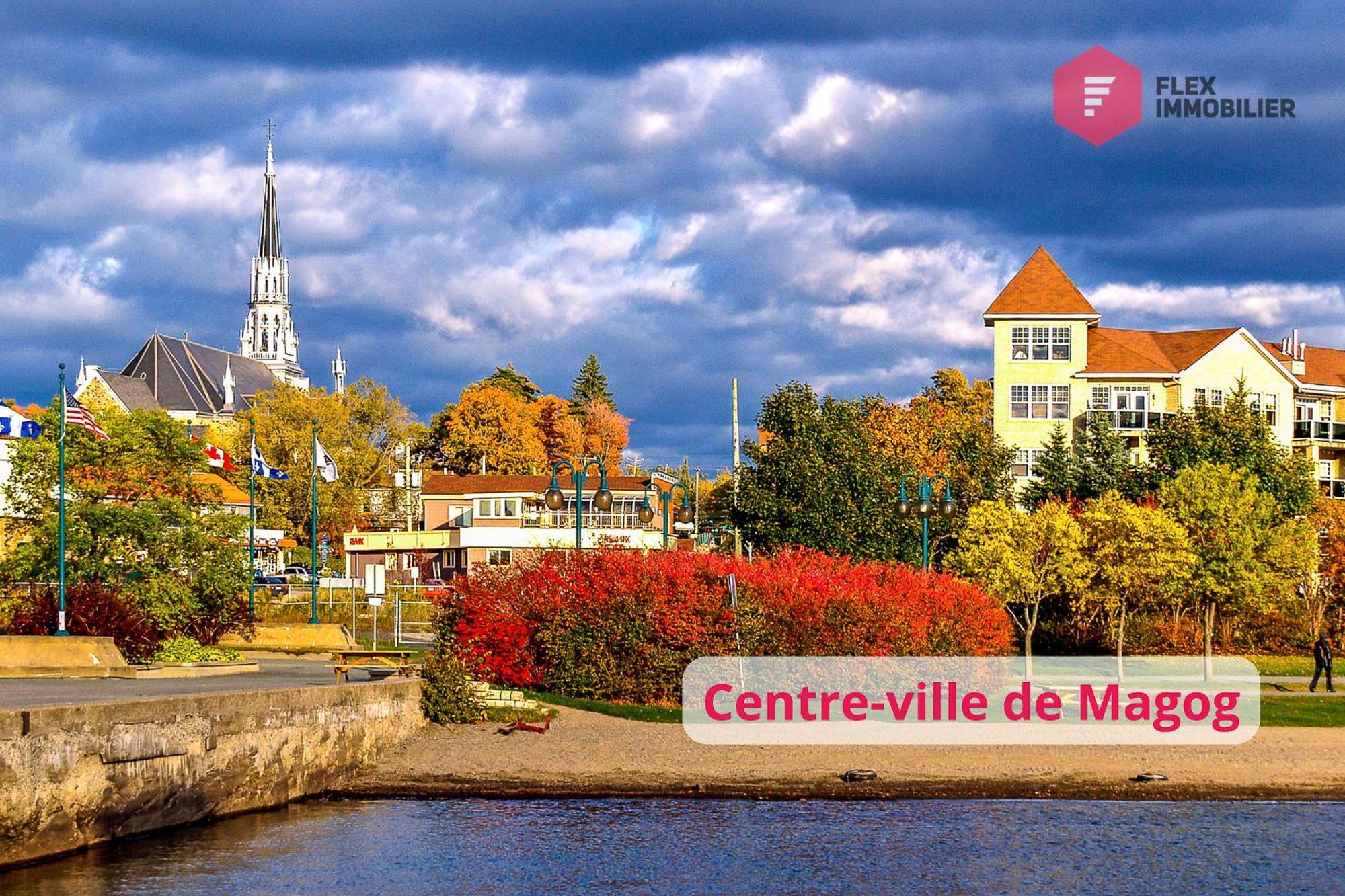 The Comfort On The River In Downtown Magog Exteriör bild